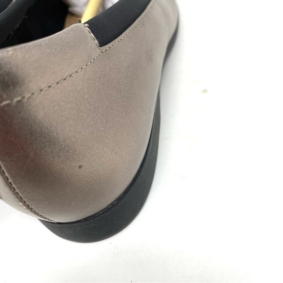 Clarks Un Darcey Ease Pebble Metallic ballet flats WIDE - Picture 7 of 11